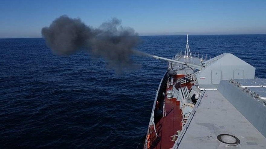 Nga tập trận trên Địa Trung Hải giữa lúc căng thẳng Ukraine vẫn còn