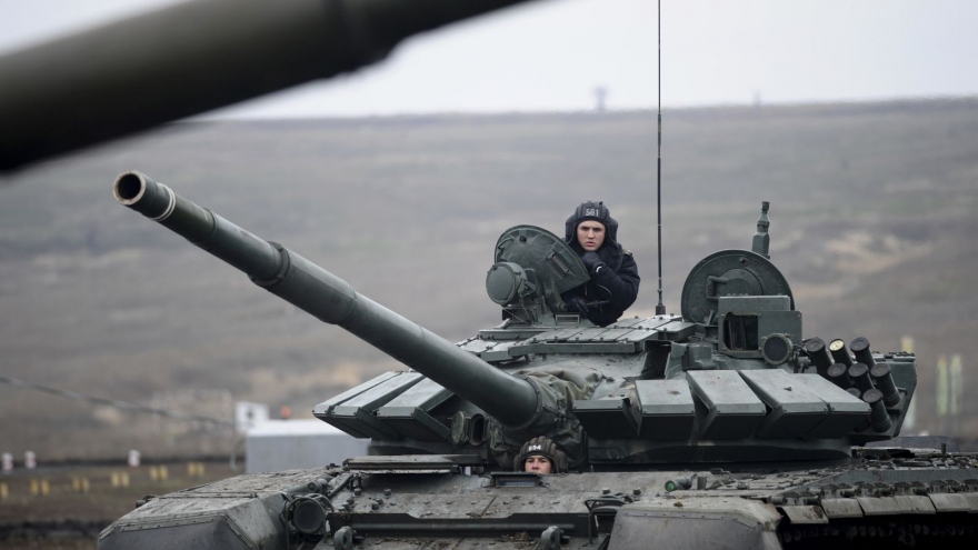 Quan chức Mỹ: Lực lượng Nga gần Ukraine đã vào "vị trí tấn công"