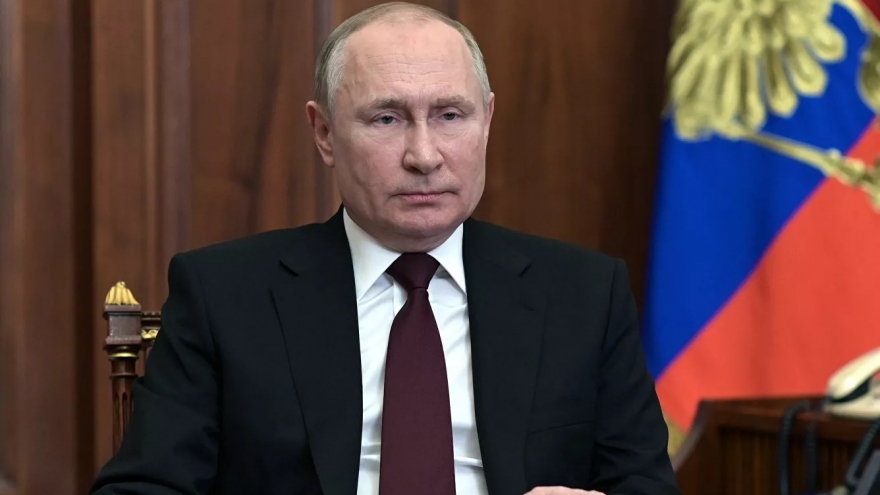 Tổng thống Putin lên tiếng về việc Nga mở chiến dịch quân sự đặc biệt ở Đông Ukraine