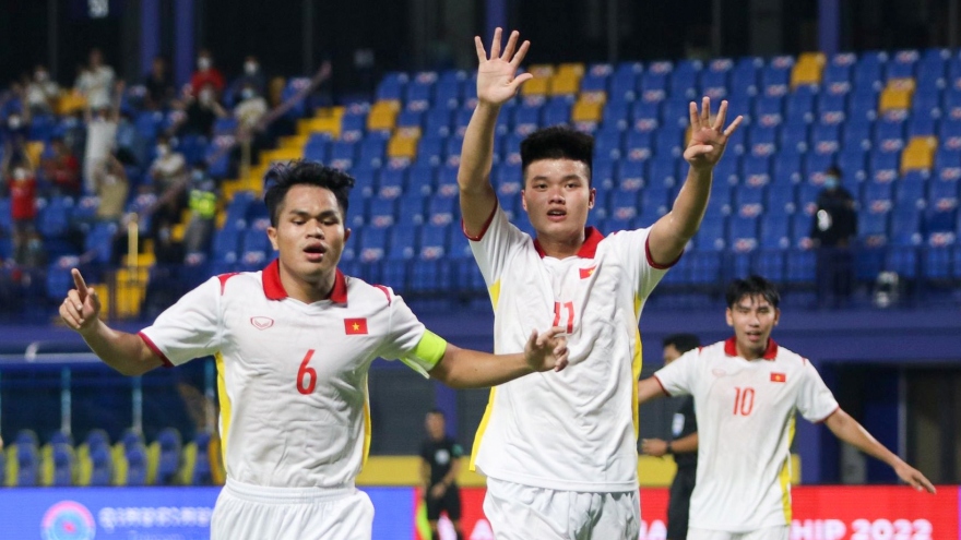 Bảng xếp hạng U23 Đông Nam Á 2022: U23 Việt Nam soán ngôi U23 Thái Lan