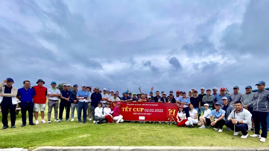 Giải Golf “Tết Cup” tại Sydney quyên góp 30.000 AUD cho trẻ em Sơn La