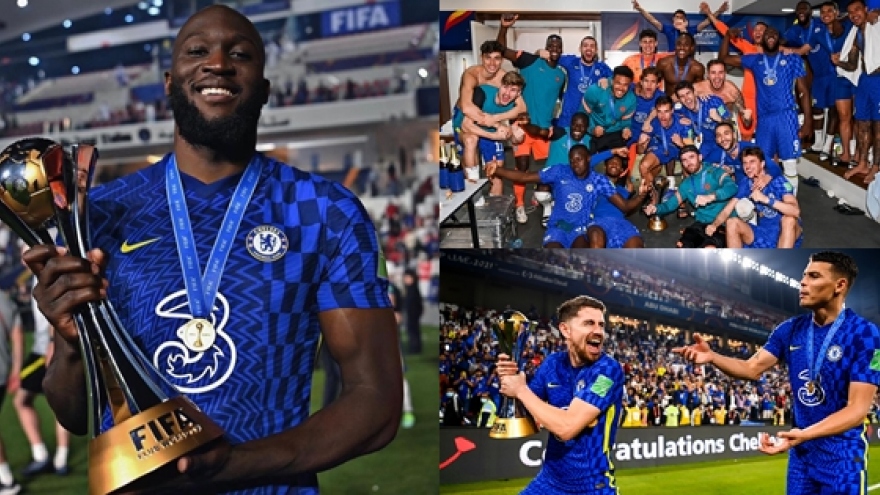 Dàn sao Chelsea "phát cuồng" với chức vô địch FIFA Club World Cup