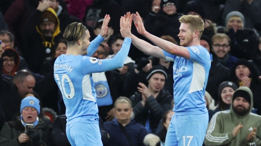 Kết quả Ngoại hạng Anh 10/2: Man City vững vàng trên đỉnh, Tottenham gây thất vọng