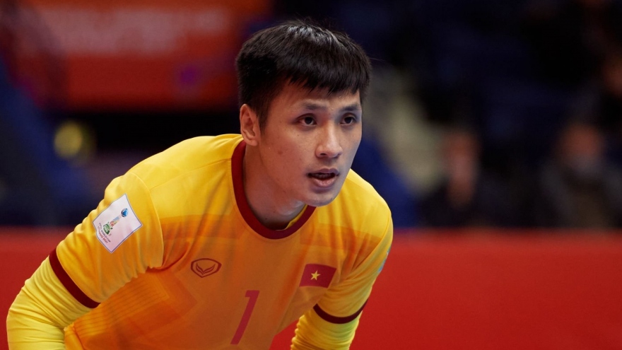 “Người nhện” Hồ Văn Ý giành Quả bóng Vàng Futsal Việt Nam 2021