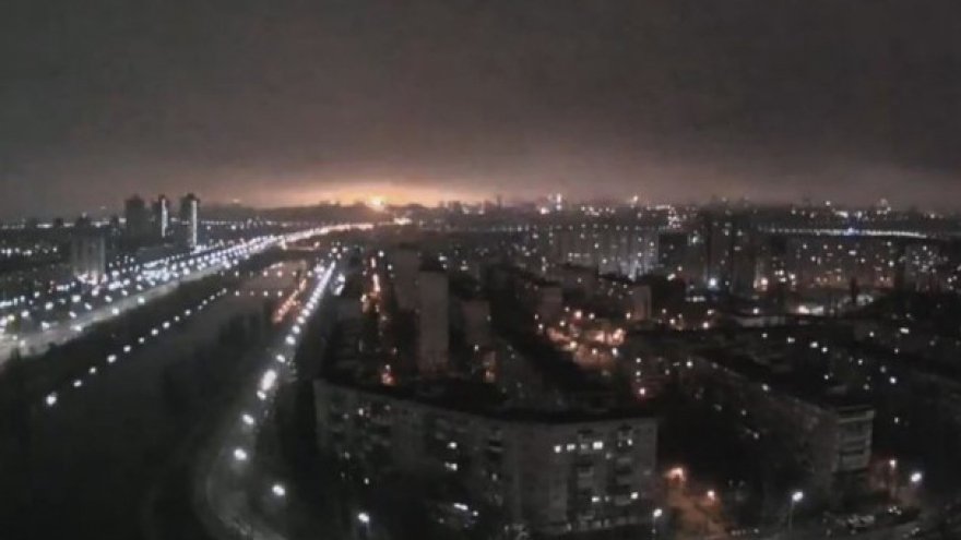 Cố vấn Ukraine: Thủ đô Kiev bị tấn công bằng tên lửa hành trình