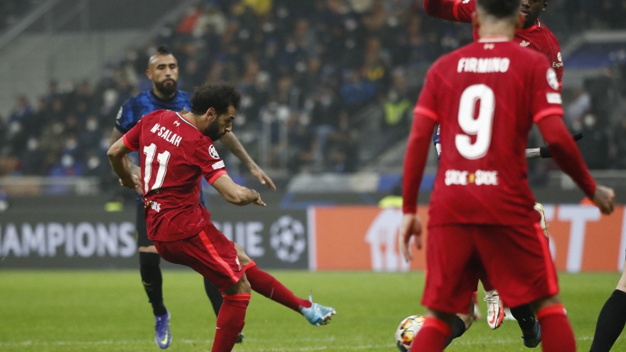 Firmino và Salah tạo khác biệt, Liverpool thắng thuyết phục Inter Milan