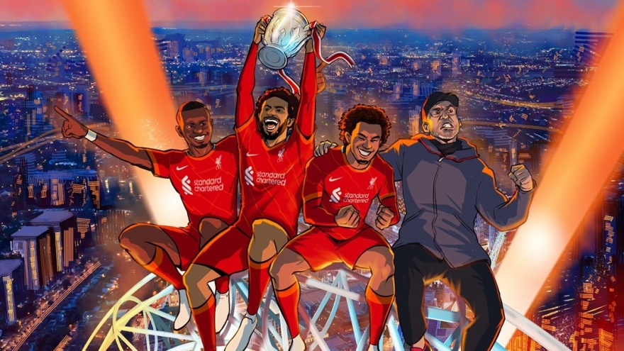 Biếm họa 24h: Liverpool "nhuộm đỏ" thành London