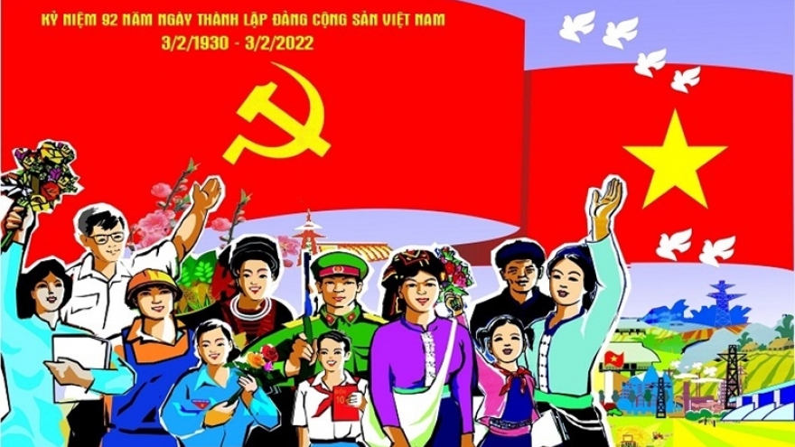 Lào, Campuchia gửi điện mừng nhân kỷ niệm 92 năm ngày thành lập Đảng Cộng sản Việt Nam