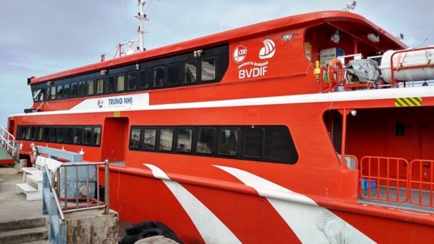 Vung Tau-Con Dao speedboat service resumed after pandemic hiatus