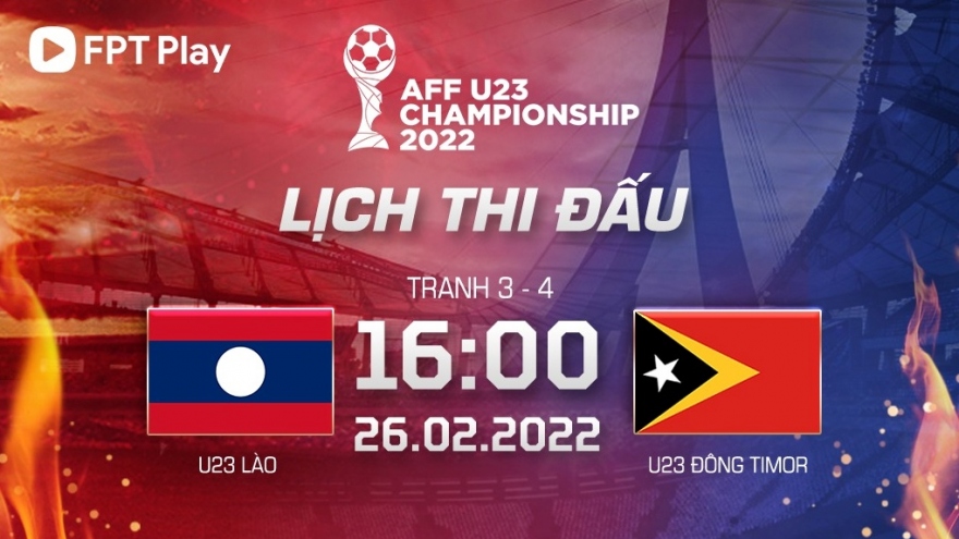 U23 Đông Nam Á 2022: Trận tranh hạng Ba bị hủy
