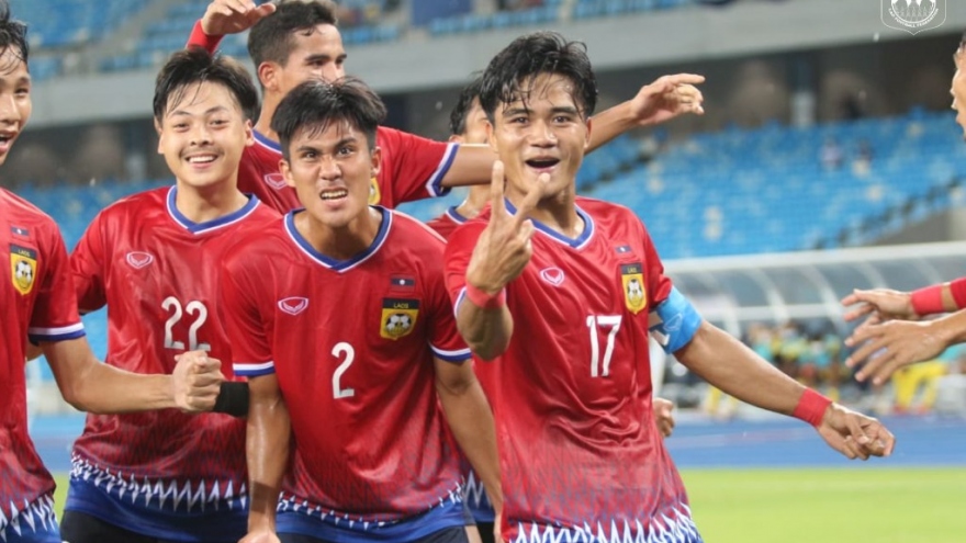 Thắng thuyết phục U23 Malaysia, U23 Lào lần đầu vào bán kết U23 Đông Nam Á