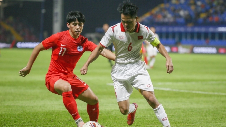 5 điều rút ra sau trận thắng đậm của U23 Việt Nam trước U23 Singapore