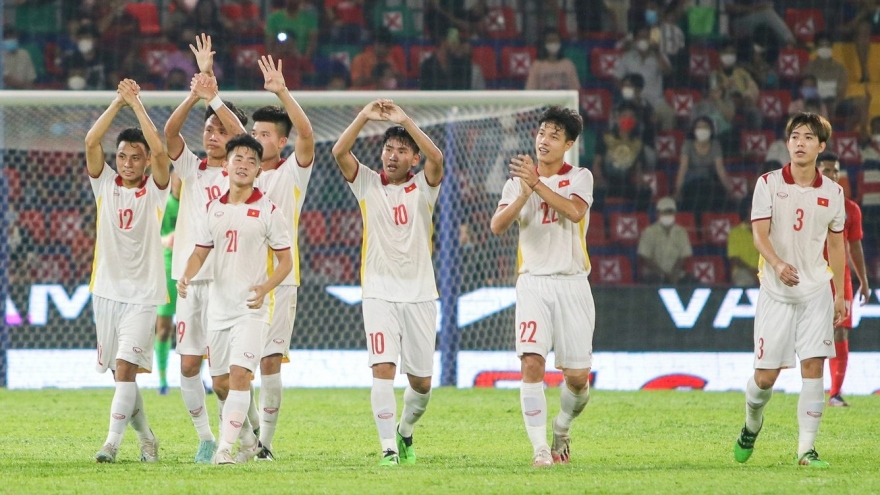 Ghi 7 bàn vào lưới U23 Singapore, U23 Việt Nam khởi đầu như mơ tại giải U23 Đông Nam Á