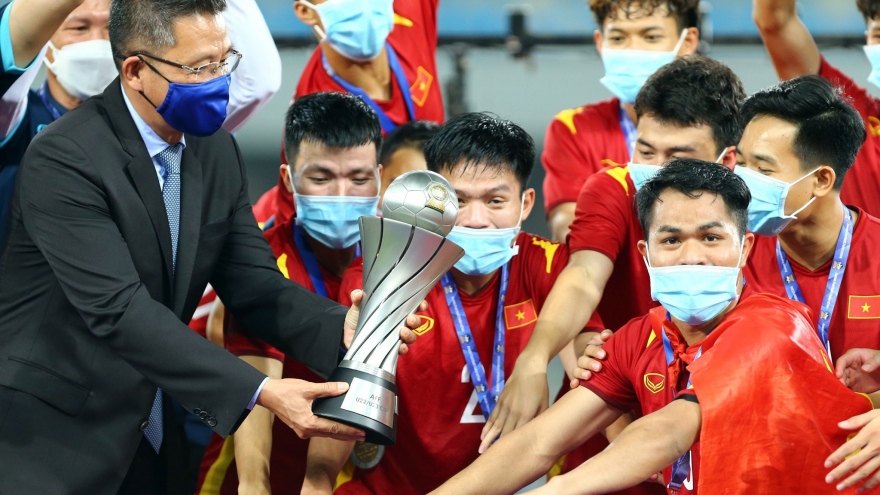U23 Việt Nam được thưởng hơn 4 tỷ đồng sau chức vô địch U23 Đông Nam Á 2022