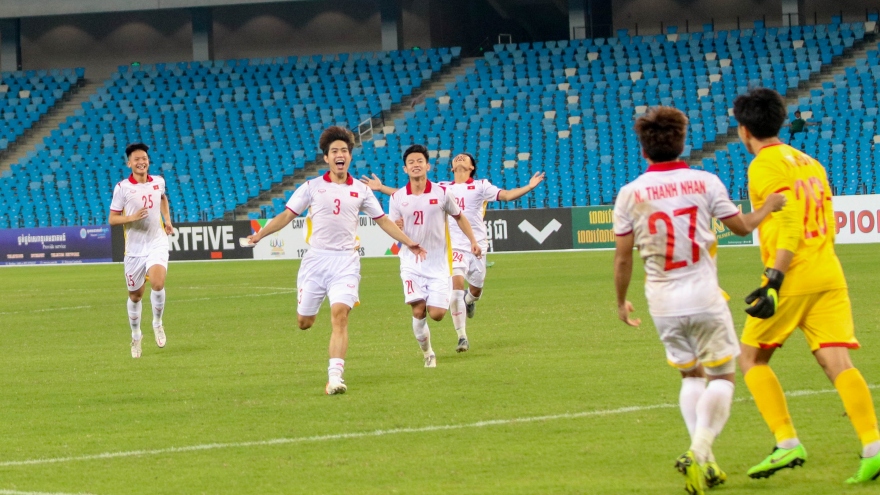 U23 Việt Nam được thưởng 900 triệu đồng sau trận thắng U23 Timor Leste