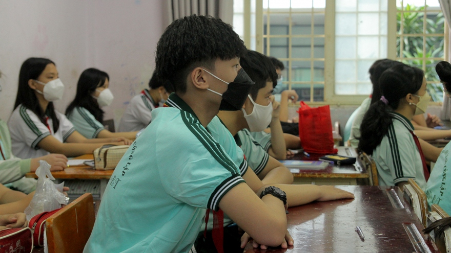 Nhiều phụ huynh ở TP.HCM đồng thuận cho học sinh đi học trực tiếp