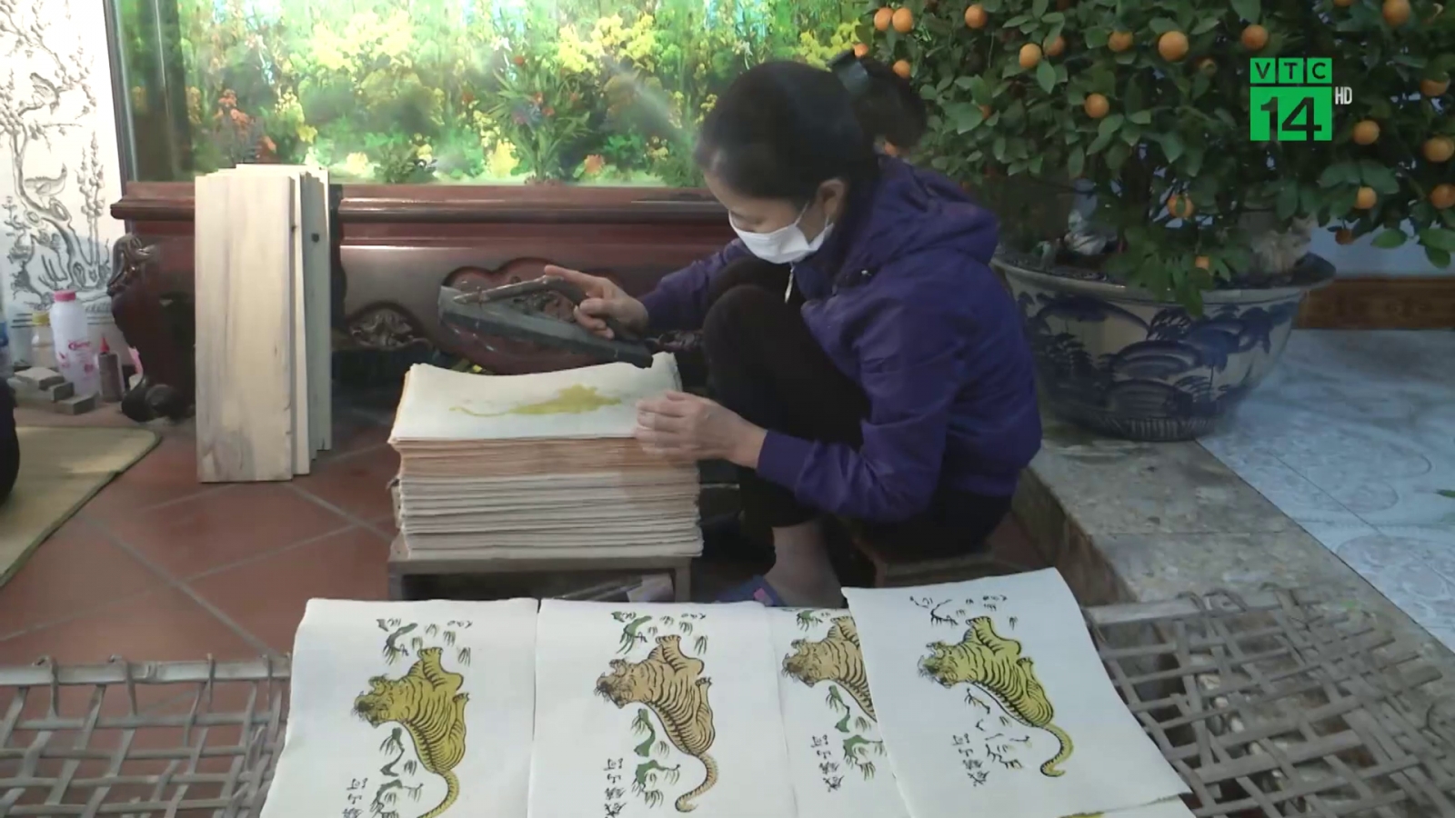 Tranh dân gian: Gian nan bảo tồn 
