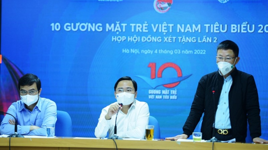 Tối 26/3 trao Giải thưởng Gương mặt trẻ Việt Nam tiêu biểu năm 2021