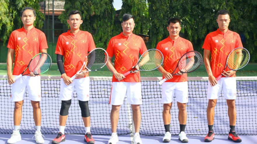 VN tennis aces face tough test at Davis Cup World playoffs