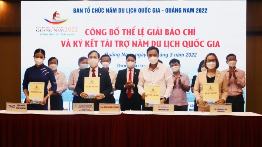 17 đơn vị cam kết tài trợ cho Năm Du lịch quốc gia 2022