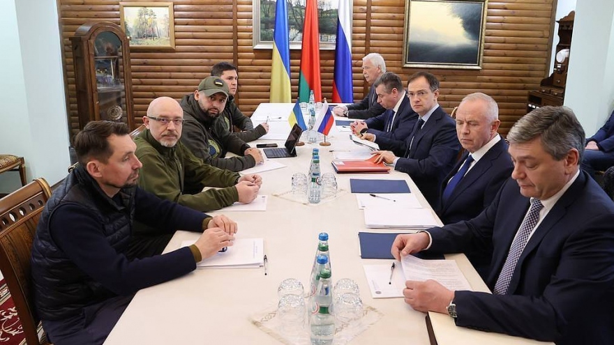 Vòng 3 đàm phán Nga-Ukraine có “một số tiến triển tích cực”