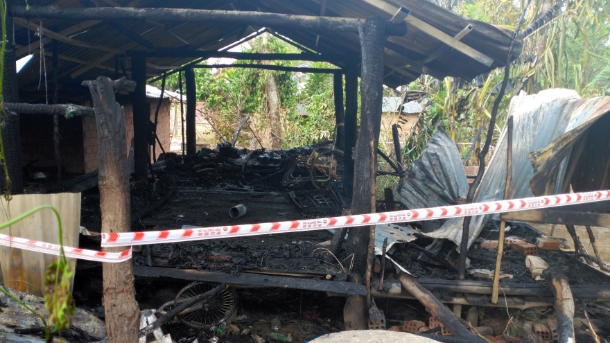 Cháy nhà ở Kon Tum, một người tử vong