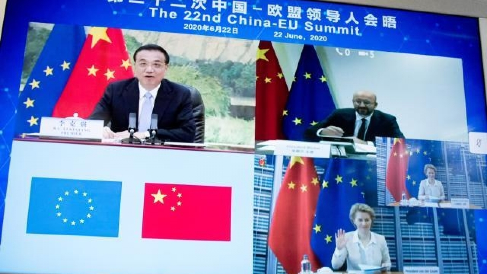 EU và Trung Quốc sẽ tổ chức Thượng đỉnh ngày 1/4