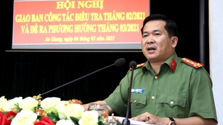 Đại tá Đinh Văn Nơi giữ chức Giám đốc Công an Quảng Ninh
