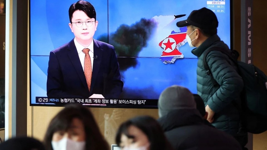 Nhật Bản thông báo Triều Tiên lại phóng tên lửa đạn đạo
