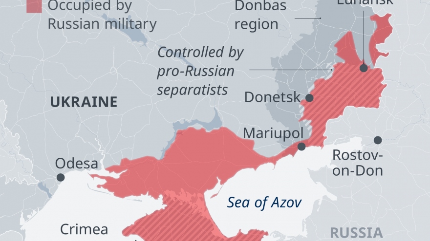 Lý do khiến thành phố Mariupol có vai trò quan trọng trong cuộc chiến ở Ukraine