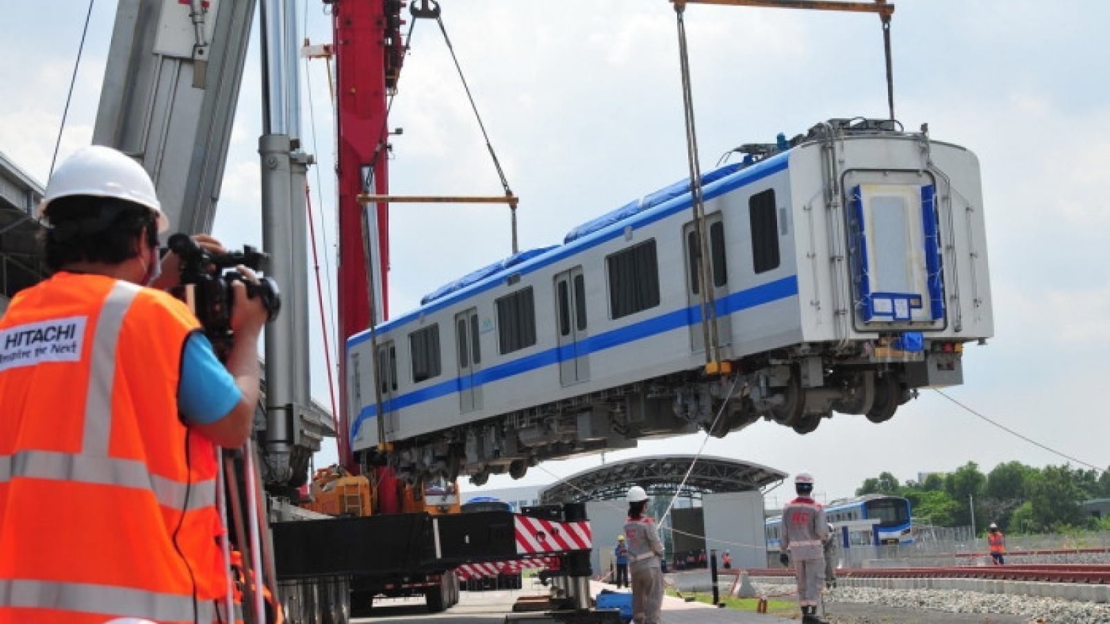 Two more metro trains to arrive in HCM City from Japan