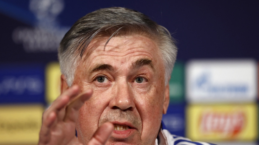 HLV Ancelotti tuyên bố đanh thép trước trận đấu với PSG