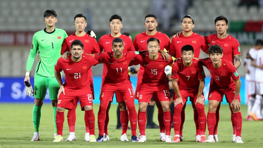 ĐT Việt Nam có thêm cơ hội vượt ĐT Trung Quốc ở vòng loại World Cup 2022 