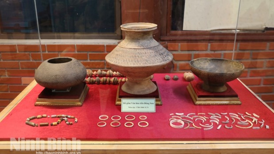 Vietnamese antiques on display in Ninh Binh province