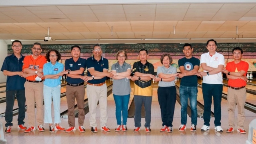 Đại sứ quán Việt Nam tại Australia thi đấu giao lưu bowling ASEAN 2022