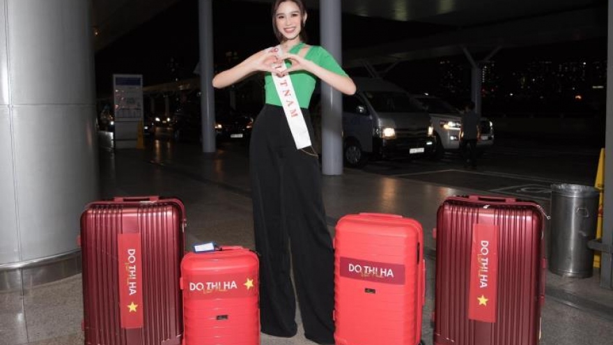 Do Thi Ha departs for Miss World grand final