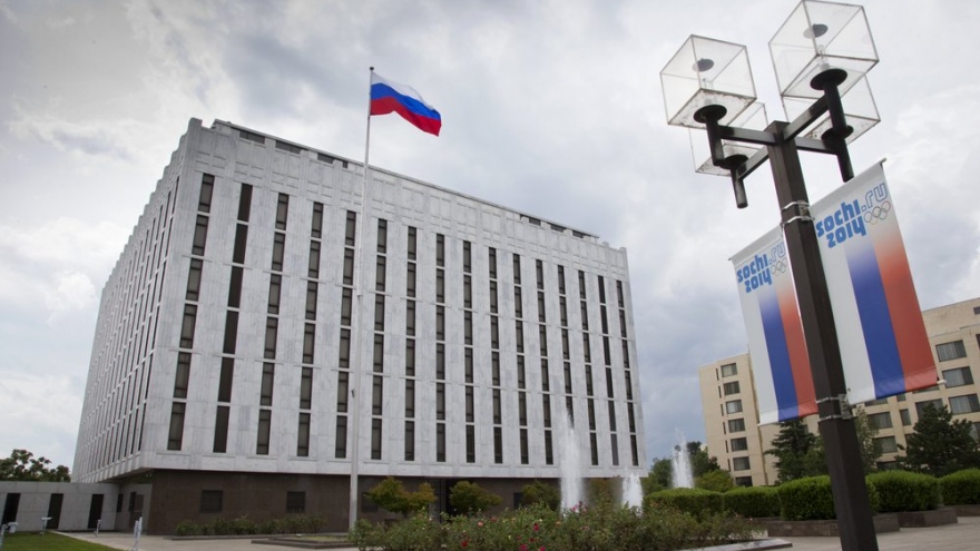 Mỹ bác bỏ việc đóng cửa Đại sứ quán Nga tại Washington