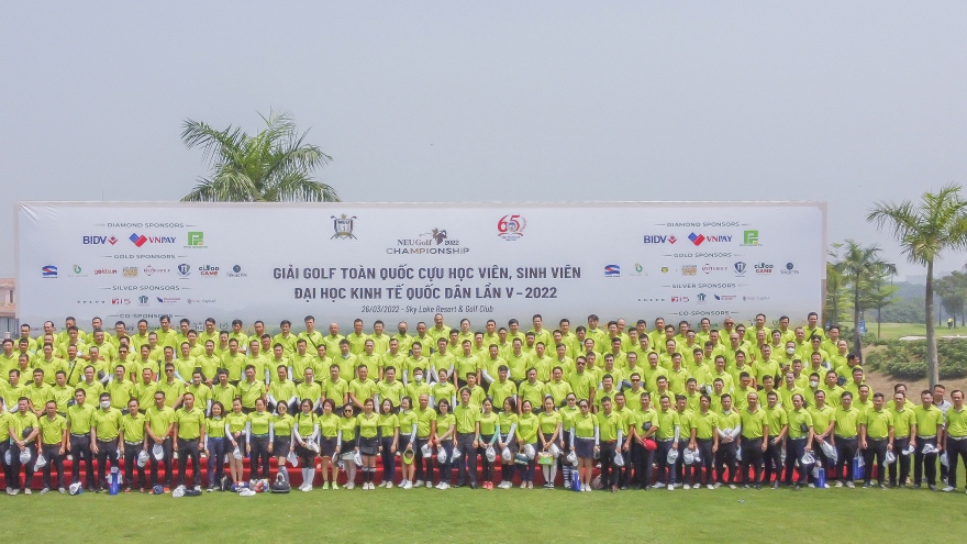 Giải Golf toàn quốc cựu học viên, sinh viên ĐH KTQD lần V-2022 đã tìm ra nhà vô địch