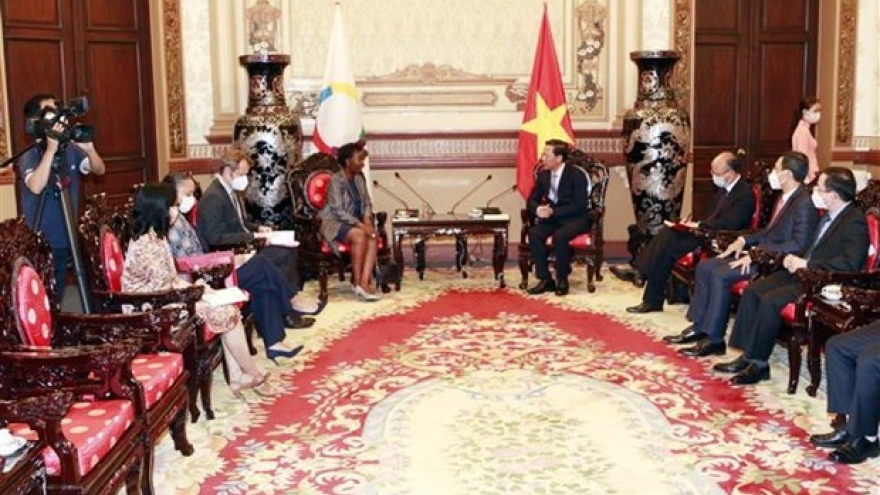 HCM City leader receives OIF Secretary-General