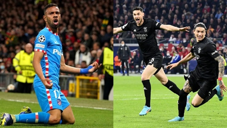 Kết quả Champions League: Atletico Madrid loại MU, Ajax thua đau Benfica