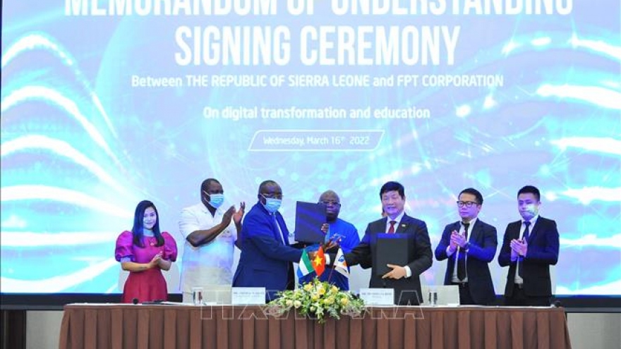 Vietnam helps spur digital transformation in Sierra Leone