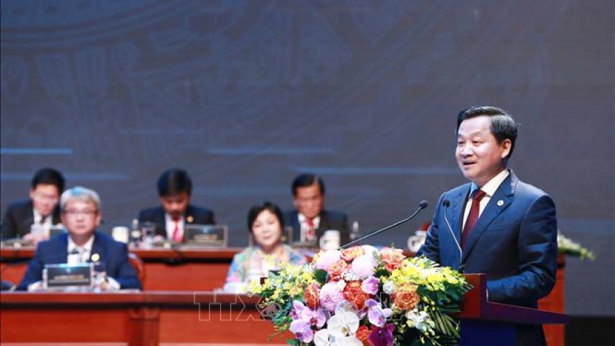 Phó Thủ tướng Lê Minh Khái dự Đại hội Hội doanh nhân trẻ Việt Nam lần thứ 7