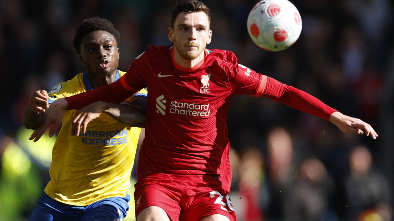 Thắng dễ Brighton, Liverpool tiếp tục áp sát Man City 