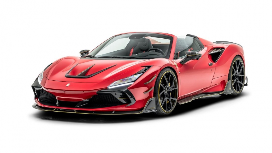 Mansory độ Ferrari F8 Spider mạnh hơn 800 mã lực