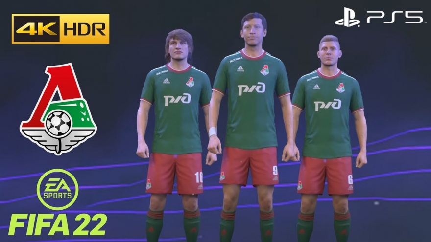 ĐTQG và các CLB Nga bị xóa dữ liệu khỏi các dòng game FIFA 22