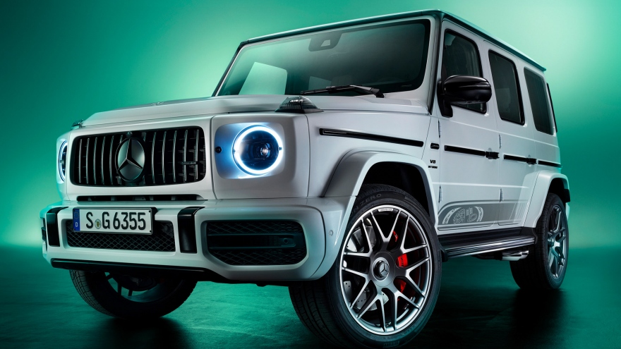 Cận cảnh Mercedes-AMG G63 phiên bản kỷ niệm 55 năm