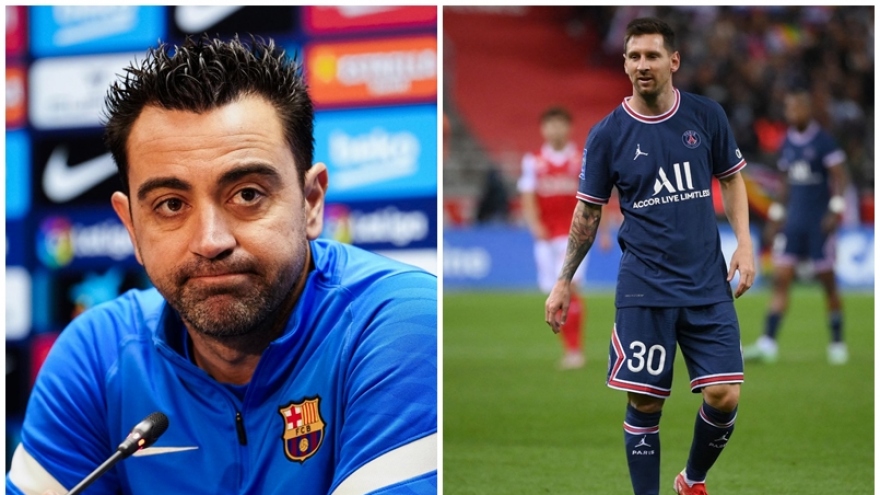 HLV Xavi mời gọi Lionel Messi trở lại Barca