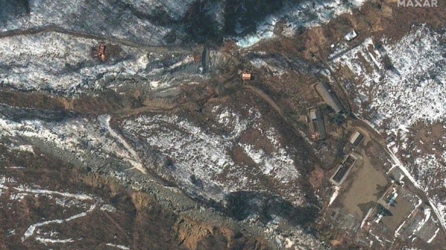 Hàn Quốc phát hiện hoạt động khôi phục đường hầm tại bãi thử hạt nhân Triều Tiên