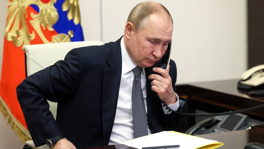 Tổng thống Putin điện đàm với lãnh đạo các nước châu Âu về tình hình Ukraine