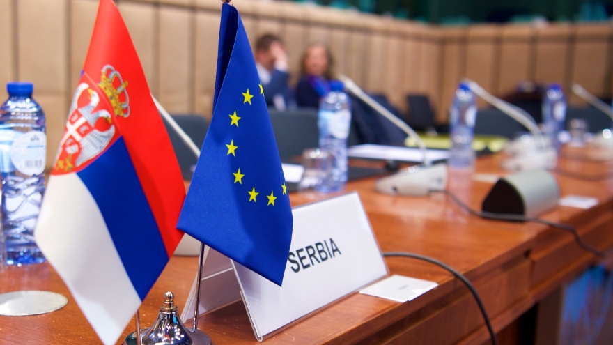 Đức ủng hộ Serbia trở thành thành viên chính thức của EU